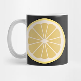 White Grapefruit slice Mug